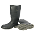 Servus Men's Iron Duke PVC Steel-Toe Safety Boots, Size 9, Black