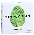Simply Gum Chewing Gum, Mint, 0.74 Oz, Total Qty 12 1 thumbnail image