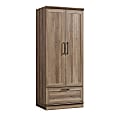 Sauder® Homeplus Storage Cabinet Closet, 2 Shelves, Salt Oak