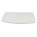 Gibson Elite Gracious Dining Rectangular Ceramic Serving Platter, 1/2”H x 12-7/16”W x 18”D, White