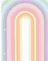 Eccolo Lena + Liam BTS Notebook, 8-1/2" x 11", 1 Subject, College Rule, 80 Sheets, Rainbow 1 thumbnail image