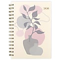 Cambridge® Serene 2026 Weekly Monthly Planner, Small, 5 1/2" x 8 1/2" 1 thumbnail image