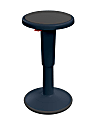 Hierarchy Height-Adjustable Grow Stool, 18"H, Navy 1 thumbnail image
