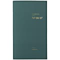 Cambridge® WorkStyle® 2026-2027 Two Year Monthly Planner, Transformative Teal, Pocket, 3 1/2" x 6 1/4" 1 thumbnail image