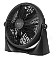 Commercial Cool 16” High-Velocity Floor Fan, 19-3/16”H x 20-9/16”W x 6-7/16”D, Black