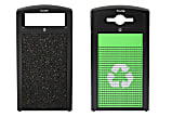 Alpine Industries Steel, Indoor/Outdoor Trash Can, 40 Gallons, Green, 2/Pack (471-40-GYGC-MK) 1 thumbnail image