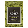 KRAVE Jerky Chili Lime Beef Jerky, 1 Oz, Pack Of 18 1 thumbnail image