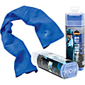 Ergodyne Chill-Its® 6602 Evaporative Cooling Towel, One Size, Blue 1 thumbnail image