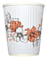 Hotel Emporium Floral Ripple Hot Cups, 16 Oz, 100% Recycled, White, Pack Of 500 Cups 1 thumbnail image