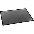 Artistic Logo Pad Desk Organizer, 20" x 31", Black/Clear 1 thumbnail image