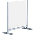 Lorell® Adjustable Glass Protective Barrier, 30" x 29", Clear 1 thumbnail image