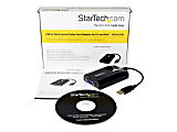 StarTech.com USB to VGA Adapter - 1920x1200 - External Video & Graphics Card - Dual Monitor - Supports Mac & Windows and Mirror & Extend Mode (USB2VGAPRO2) - External video adapter - DisplayLink DL-195 - 16 MB - USB 2.0 - D-Sub - black - for P/N: MXT101MM