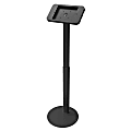 Kanto SFS300 - Stand - for tablet - lockable - black - screen size: 10.2" - floor-standing, floor mountable - for Apple 10.2-inch iPad (7th generation, 8th generation, 9th generation) 1 thumbnail image