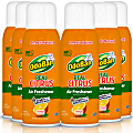 OdoBan Real Citrus Air Freshener 360° Spray, Orange, 10 Oz, Pack Of 6 Bottles