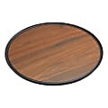 American Metalcraft Round Non-Skid Serving Trays, 16", Brown, Pack Of 15 Trays 1 thumbnail image