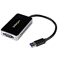 StarTech.com USB 3.0 to VGA External Video Card Multi Monitor Adapter with 1-Port USB Hub - 1920x1200
