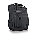 Solo Bradford Executive Collection Backpack For 15.6" Laptops, Black/Gray