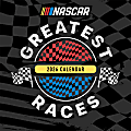 2026 TF Publishing Sport & Auto Monthly Wall Calendar, 12" x 12", NASCAR Best Races, January To December 1 thumbnail image