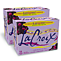 LaCroix Sparkling Water Cans, Black Razzberry, 12 Oz, Case Of 24 Cans