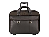 Solo New York MacDougal 17.3 Laptop Rolling Case BrownOlive