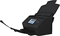 Fujitsu ScanSnap iX1600 Large Format ADF Scanner Black - Office Depot