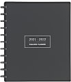 TUL® Discbound Monthly Teacher Planner, Letter Size, Gray, July 2021 To June 2022