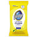 Lemon Scent Wet Wipes, Cloth, 7 x 10, White, 24/Pack, 12 Packs/Carton 1 thumbnail image