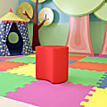 Flash Furniture Soft Seating Collaborative Moon Chair, Red 1 thumbnail image
