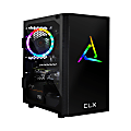CLX SET TGMSETRTH1401BM Liquid-Cooled Gaming Desktop PC, Intel® Core™ i7, 16GB Memory, 3TB Hard Drive/480GB Solid State Drive, Windows® 10 Home