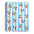Eccolo BTS Notebook, 8-1/2" x 11", 1 Subject, College Rule, 80 Sheets, Cherries 1 thumbnail image