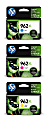 HP 962XL Cyan; Magenta; Yellow High-Yield Ink Cartridges, Set Of 3 Cartridges, HP962XLCMY-OD 1 thumbnail image