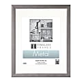Timeless Frames® Metal Frame, 11" x 14", Matted For 8" x 10", Silver