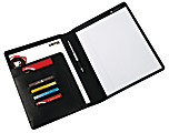FORAY Office Depot Brand Padfolio, 12 1/2"H x 9 7/8"W, Black 1 thumbnail image