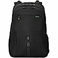 Targus® Spruce™ EcoSmart® Backpack With 17" Laptop Pocket, 41.6% Recycled, Black 1 thumbnail image