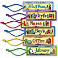 Teacher Created Resources Plastic Wrapped Hall Pass - 6" x 2" - 6 Pack / 1 thumbnail image