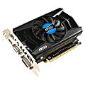 MSI N740-4GD3 GeForce GT 740 Graphic Card - 1.01 GHz Core - 4 GB DDR3 SDRAM - Dual Slot Space Required 1 thumbnail image