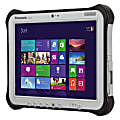Panasonic Toughpad FZ-G1FA3GXBM Tablet - 10.1" - 8 GB - Intel Core i5 i5-4310U Dual-core (2 Core) 2 GHz - 128 GB SSD - Windows 8.1 Pro 64-bit - 1920 x 1200 - In-plane Switching (IPS) Technology - Black 1 thumbnail image