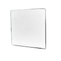 Floortex® Viztex® Glacier Multi-Purpose Grid Glass Dry Erase Board, 14" x 14", White 1 thumbnail image