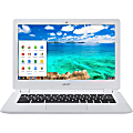Acer CB5-311-T677 13.3" LCD Chromebook - NVIDIA Tegra K1 CD570M-A1 Quad-core (4 Core) 2.10 GHz - 4 GB DDR3L SDRAM - 32 GB Flash Memory - Chrome OS 32-bit - 1920 x 1080 - ComfyView 1 thumbnail image