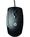 HP X500 Wired Mouse, Black
