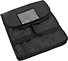 American Metalcraft Deluxe Black Polyester Pizza Delivery Bag, Black 1 thumbnail image
