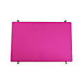 Floortex® Viztex® Glacier Multi-Purpose Grid Glass Dry Erase Board, 30" x 40", Violet