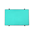 Floortex® Viztex® Glacier Multi-Purpose Grid Glass Dry Erase Board, 30" x 40", Teal