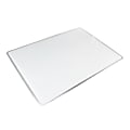 Floortex® Viztex® Glacier Multi-Purpose Grid Glass Dry Erase Board, 30" x 40", White