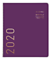 AT-A-GLANCE® Contemporary Monthly Planner, 9" x 11", Purple, January to December 2020 