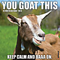 2026 Willow Creek Press Humor & Comics Monthly Wall Calendar, 12" x 12", You Goat This, January To December, 53393 1 thumbnail image