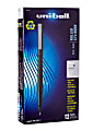 uni-ball® Rollerball™ Extra Fine Point, 0.5 mm, 80% Recycled Pen, Black Barrel, Black Ink 1 thumbnail image