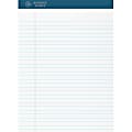 Business Source Premium Writing Pad - 2.50" x 8.5" x 11.8" - White Paper - Tear Proof, Sturdy Back, Bleed-free - 1 Dozen