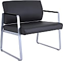 Lorell® Healthcare Seating Bariatric Guest Chair, Black 1 thumbnail image