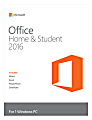 Office Home & Student 2016, For 1 PC, Point of Sale Activation 1 thumbnail image